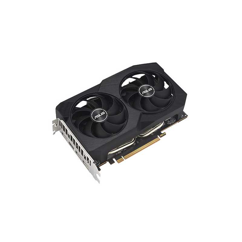 Asus DUAL RX7600 V2 OC, PCIe4, 8GB DDR6, HDMI, 3 DP, 2715MHz Clock, Overclocked