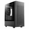Antec NX500M Gaming Case w/ Glass Window, Micro ATX, 1 Fan, Mesh Front, 360mm Radiator Support, USB-C, Black