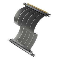 Antec 200mm PCIe 4.0 Riser Cable, 180° Mount, Black