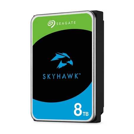 Seagate ST8000VX010 SkyHawk 8TB SATA Hard Drive w/ 5400RPM 6Gb/s 256MB Cache