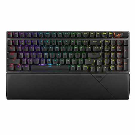 Asus ROG STRIX SCOPE II 96 Wireless Mechanical RGB Gaming Keyboard, 96% Layout, Streamer Hotkeys, Multifunction Controls, Sound-