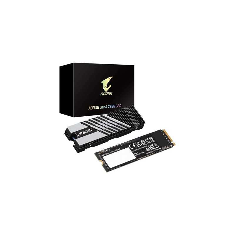 Gigabyte AORUS Gen4 7300 (AG4731TB) 1TB, NVMe M.2, PCIe 4.0, Read 7300MB/s, Write 6000MB/s