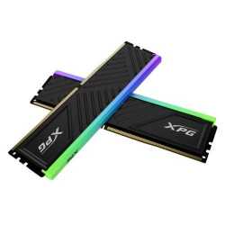 ADATA XPG Spectrix D35G RGB 16GB Kit (2 x 8GB), DDR4, 3600MHz (PC4-28800), CL18, XMP 2.0, DIMM Memory, Black