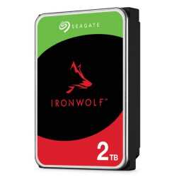 Seagate 3.5", 2TB, SATA3, IronWolf NAS Hard Drive, 5400RPM, 256MB Cache, 8 Drive Bays Supported, OEM
