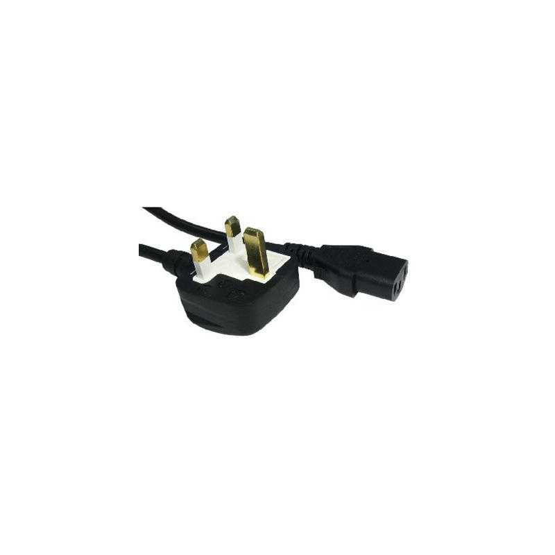 UK Mains to IEC Kettle 5m Black OEM Power Cable