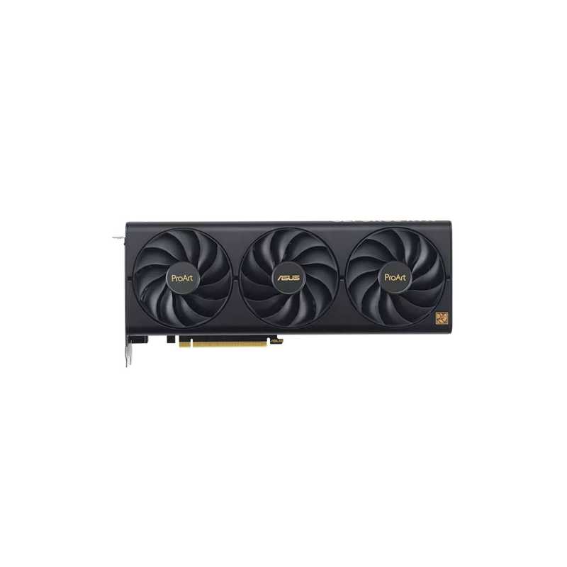 Asus ProArt RTX4060 Ti OC, PCIe4, 16GB DDR6, HDMI, 3 DP, 2685MHz Clock, Compact 2.5 Slot Frame, Overclocked
