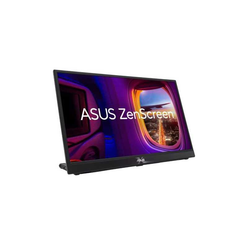 Asus 17.3" Portable IPS Monitor (ZenScreen MB17AHG), 1920 x 1080, 144Hz, USB-C, HDMI, Auto-Rotate, SmoothMotion Tech, L-Shaped 