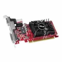 Asus Radeon R7 240, 4GB DDR3, PCIe3, VGA, DVI, HDMI, 820MHz Clock, Low Profile (Bracket Included), Overclocked