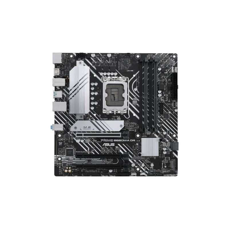 Asus PRIME B660M-A D4-CSM - Corporate Stable Model, Intel B660, 1700, Micro ATX, 4 DDR4, 2 HDMI, DP, PCIe4, 2x M.2