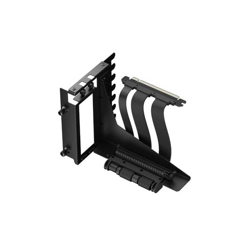 Fractal Design Flex 2 Vertical GPU Bracket with 195mm PCIe 4.0 Riser Cable, Black