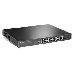 TP-LINK (TL-SG3428XPP-M2) JetStream 24-Port 2.5GBASE-T & 4-Port 10GE SFP+ L2+ Managed Switch with 16-Port PoE+ & 8-Port PoE++, R
