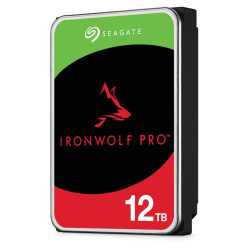 Seagate 3.5", 12TB, SATA3, IronWolf Pro NAS Hard Drive, 7200RPM, 256MB Cache, CMR, OEM