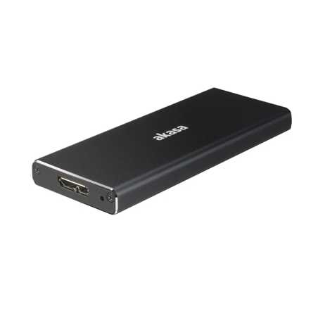 Akasa USB 3.1 Gen1 Aluminium Enclosure for M.2 NGFF SSD