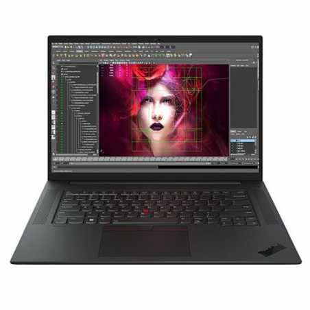 Lenovo ThinkPad P1 G5 Laptop, 16" WQXGA, i7-12800H, 32GB DDR5, 1TB SSD, RTX A4500 GPU, 1080p Webcam, Backlit KB, USB4, Windows 