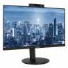Targus 24" USB-C FHD Docking Monitor (DM4240PEUZ), Fully Adjustable, 100W PD, 2MP Webcam, HDMI, DP, USB, GB LAN, Speakers, VESA