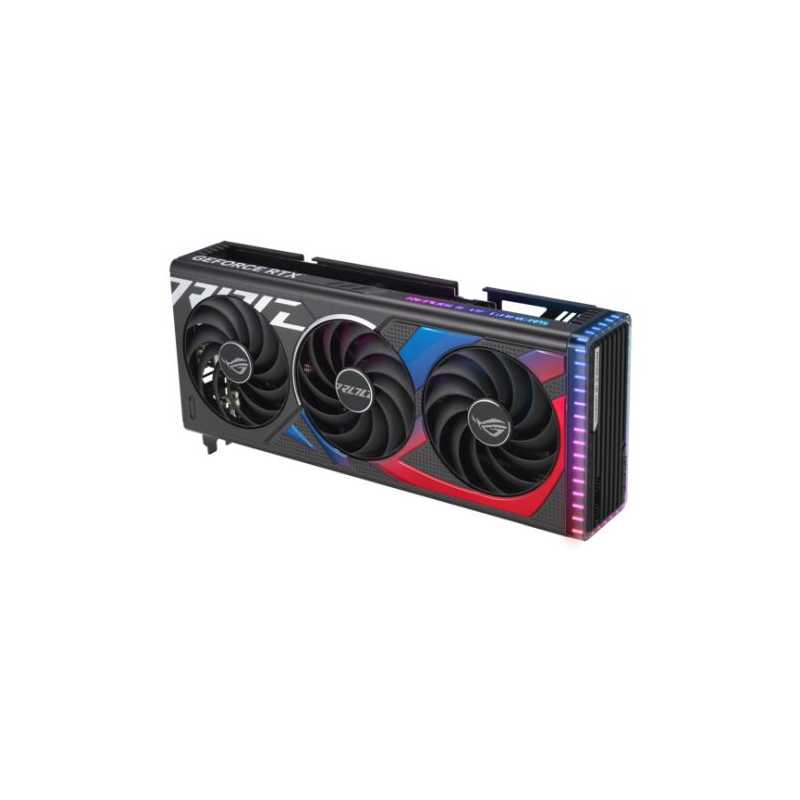Asus ROG STRIX RTX4070 OC, PCIe4, 12GB DDR6X, 2 HDMI, 3 DP, 2640MHz Clock, RGB Lighting, Overclocked