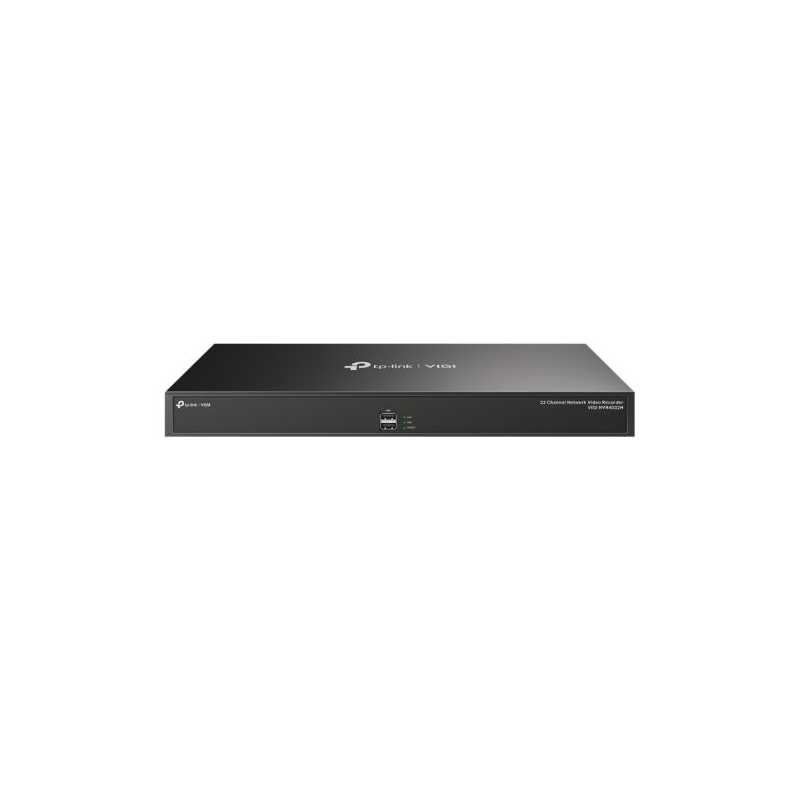 TP-LINK (VIGI NVR4032H) 32-Channel NVR, No HDD (Max 40TB), Face Recognition, Smart Search, Remote Monitoring, H.265+, 2-Way Audi