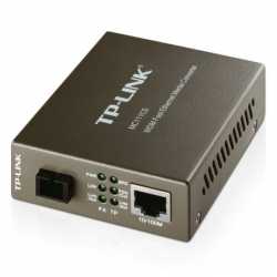 TP-LINK (MC111CS) Single-Mode SC Fiber WDM Media Converter, up to 20km, TX:1550nm, RX:1310nm
