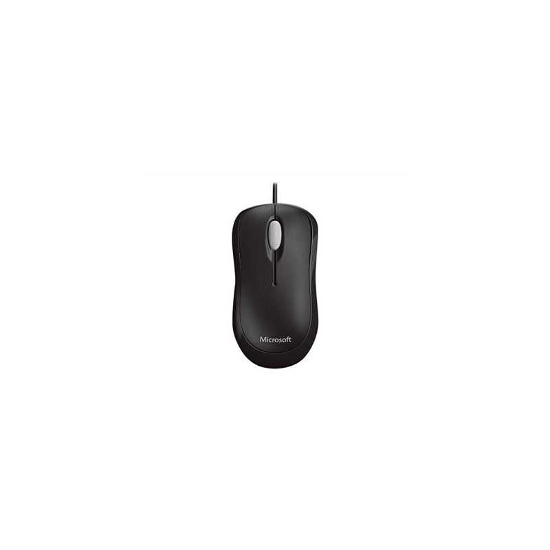 Microsoft Basic Optical Mouse for Business, PS/2 and USB Connection, Black