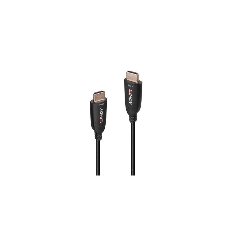 Lindy 38510 10m Fibre Optic Hybrid HDMI 8K60 Cable