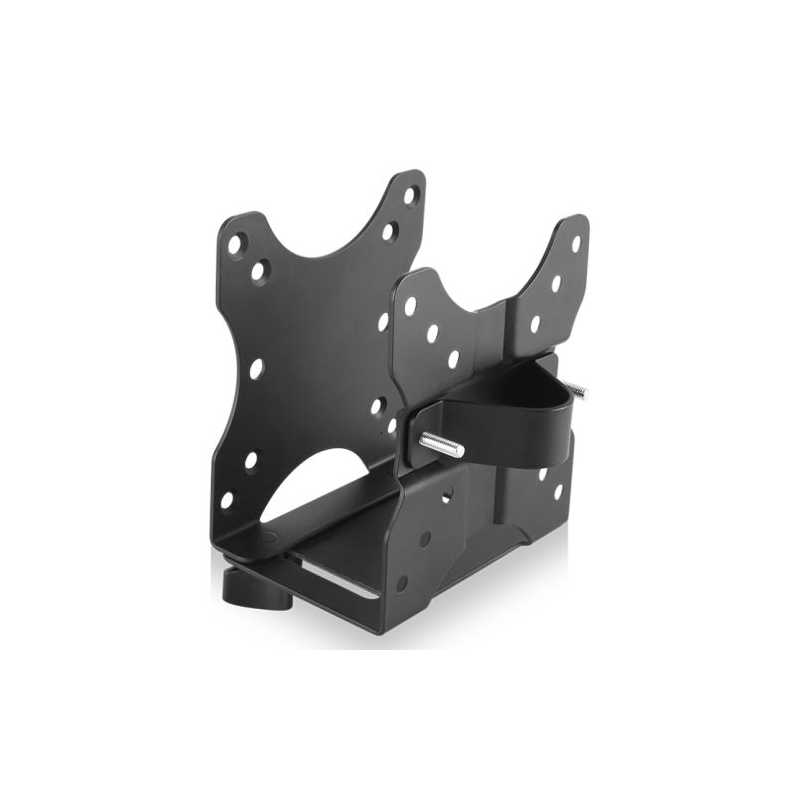 Icy Box (IB-MSA102-VM) VESA Mounted Mini PC Holder, VESA 75/100 mm, Mini PCs up to 70mm thick 