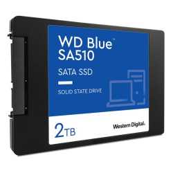 WD 2TB Blue SA510 G3 SSD, 2.5", SATA3, R/W 560/520 MB/s, 87K/83K IOPS, 7mm