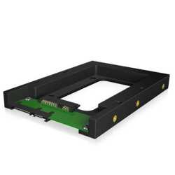 Icy Box (IB-2538STS) 2.5" Drive Mounting Kit, Frame to Fit 1x 2.5" SSD/HDD into a 3.5" Drive Bay