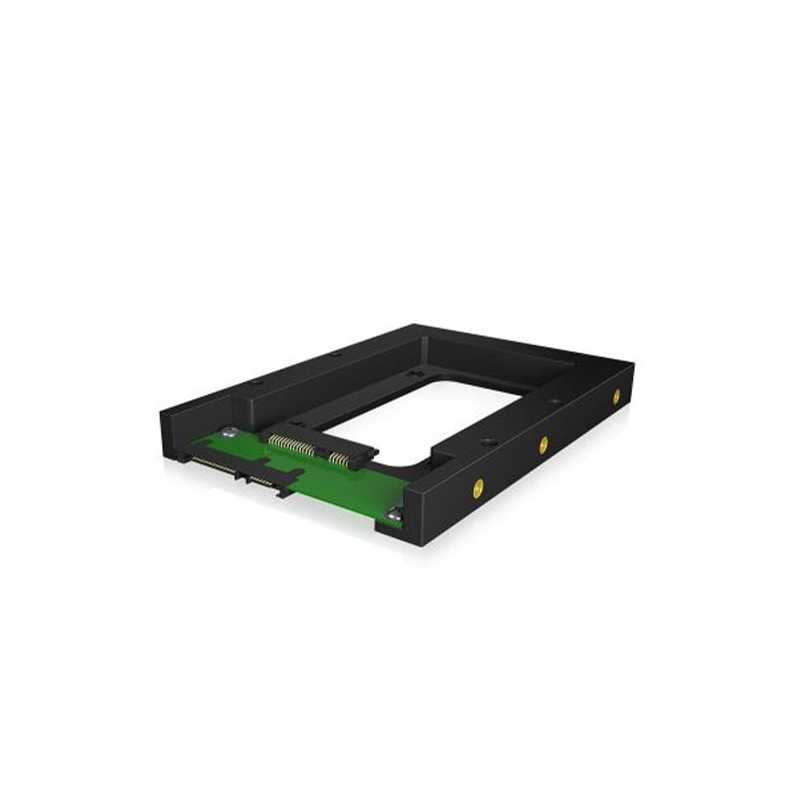 Icy Box (IB-2538STS) 2.5" Drive Mounting Kit, Frame to Fit 1x 2.5" SSD/HDD into a 3.5" Drive Bay