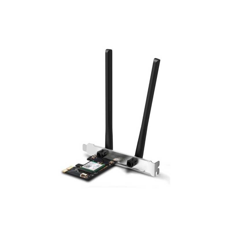 Mercusys (MA80XE) AX3000 Dual Band Wi-Fi 6 PCI Express Adapter, Bluetooth 5.2, WPA3
