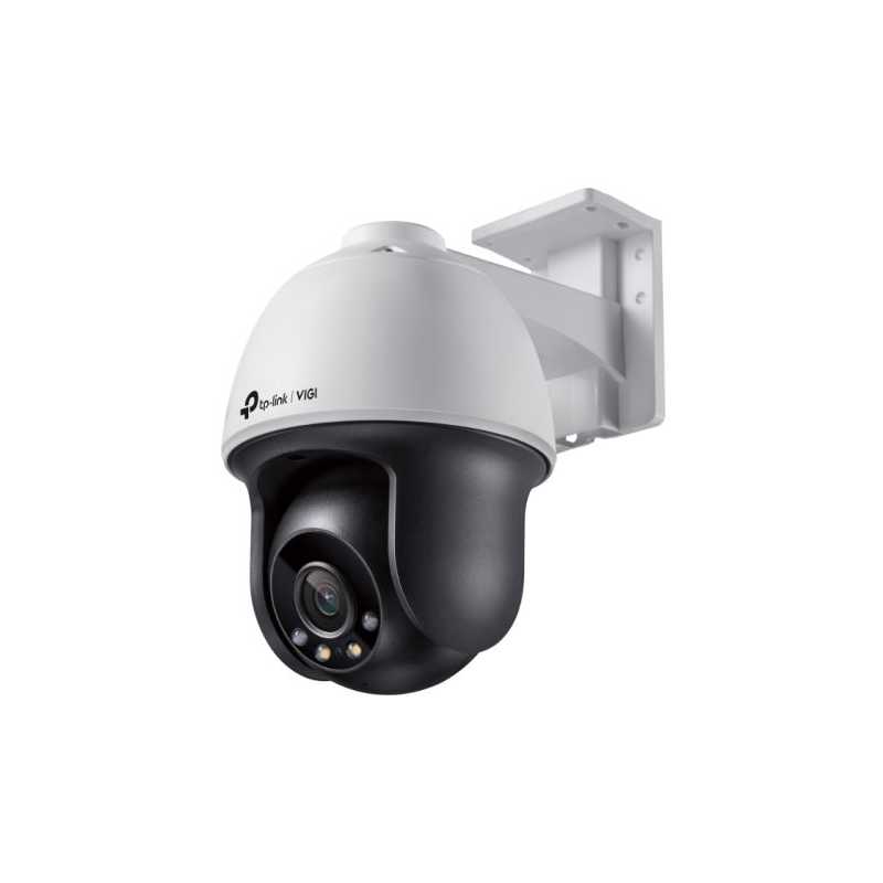 TP-LINK (VIGI C540 4MM) 4MP Outdoor Full-Colour Pan Tilt Network Camera w/ 4mm Lens, PoE, Spotlight LEDs, Human & Vehicle Classi