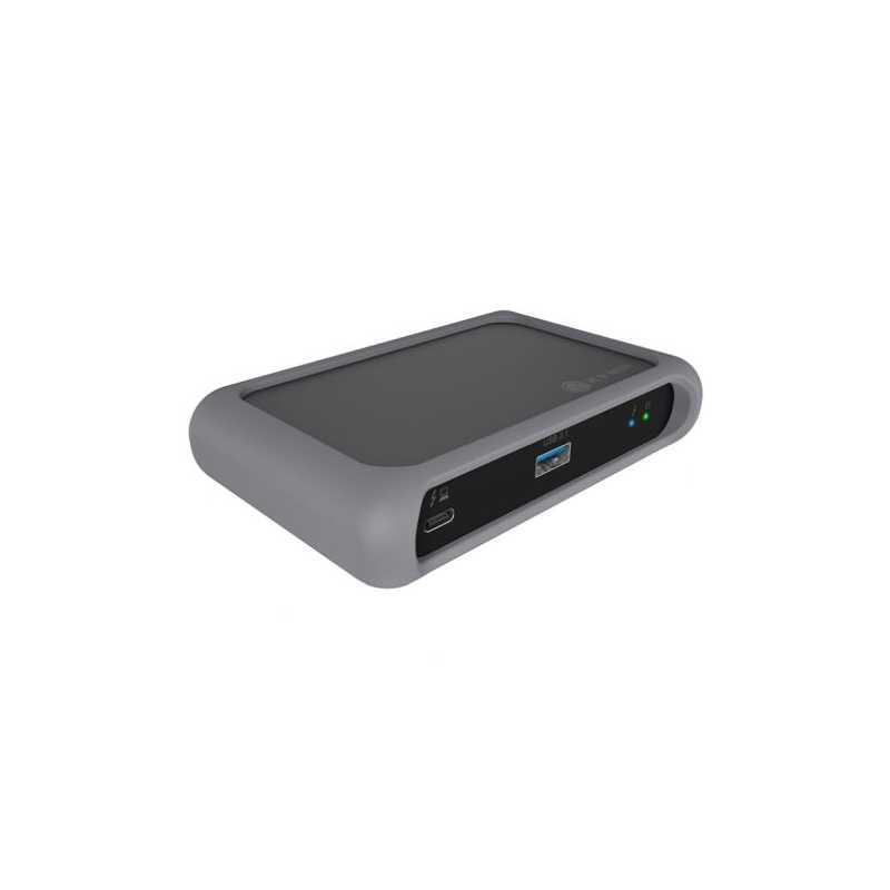 Icy Box (IB-HUB801-TB4) Thunderbolt 4 Type-C USB Hub - 3x Thunderbolt 4 Type-C, 1x USB 3.2 Gen2 Type-A, 85W PD, Aluminium