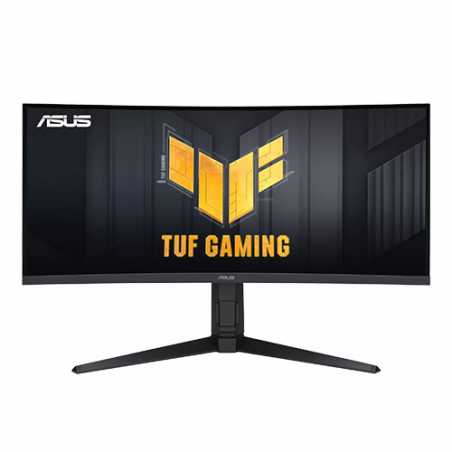 Asus TUF Gaming 34" WQHD Ultra-wide Curved Gaming Monitor (VG34VQL3A), 3440 x 1440, 1ms, 180Hz, 125% sRGB, DisplayHDR 400, VESA