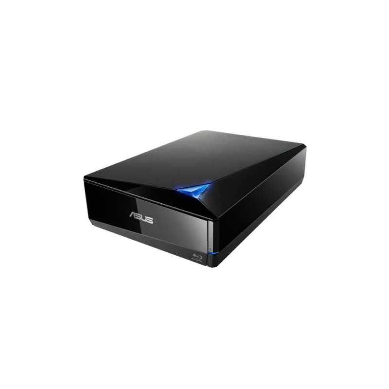 Asus TurboDrive (BW-16D1X-U) External Ultra-Fast 16X Blu-Ray Writer, USB 3.1 Gen1 Type-A, M-DISC Support