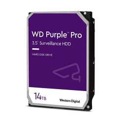 WD Purple WD141PURP 14TB 3.5" 7200RPM 512MB Cache SATA III Surveillance Internal Hard Drive