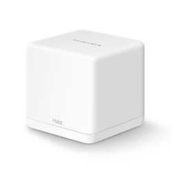 Mercusys (HALO H30G 1-Pack) Whole-Home Mesh Wi-Fi System, Dual Band AC1300, 2 x LAN on each Unit, AP Mode