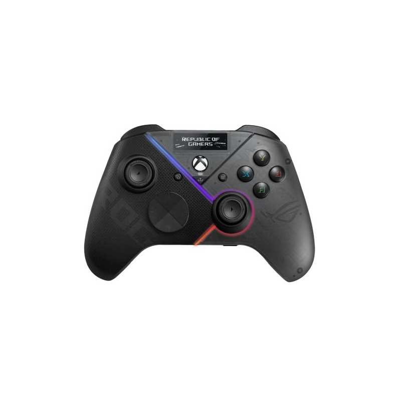 Asus ROG Raikiri Pro Wireless/Wired Game Controller for PC and Xbox, Extensive Customisation, ESS DAC, OLED Display