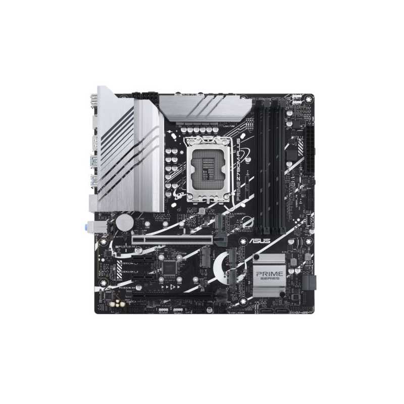 Asus PRIME Z790M-PLUS, Intel Z790, 1700, Micro ATX, 4 DDR5, HDMI, DP, GB LAN, PCIe5, 3x M.2