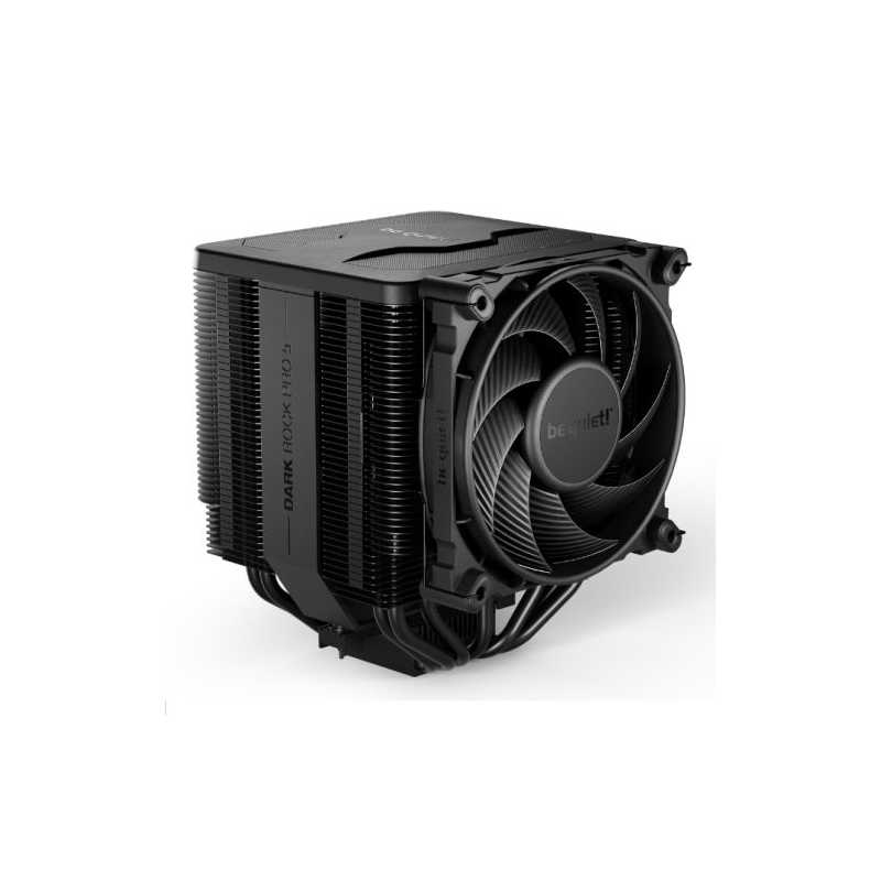 Be Quiet! BK036 Dark Rock Pro 5 Heatsink & Fan, Intel/AMD, 2 Silent Wings Fans, Speed Switch, 270W TDP