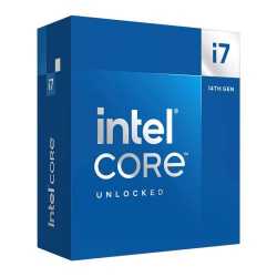Intel Core i7-14700K CPU, 1700, 3.4 GHz (5.6 Turbo), 20-Core, 125W (253W Turbo), 10nm, 33MB Cache, Overclockable, Raptor Lake Re