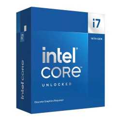 Intel Core i7-14700KF CPU, 1700, 3.4 GHz (5.6 Turbo), 20-Core, 125W (253W Turbo), 10nm, 33MB Cache, Overclockable, Raptor Lake R