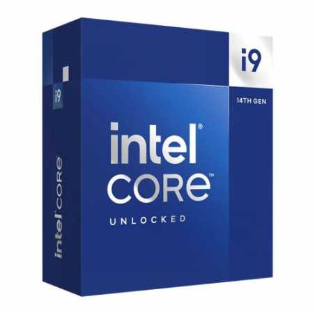 Intel Core i9-14900K CPU, 1700, 3.2 GHz (6.0 Turbo), 24-Core, 125W (253W Turbo), 10nm, 36MB Cache, Overclockable, Raptor Lake Re