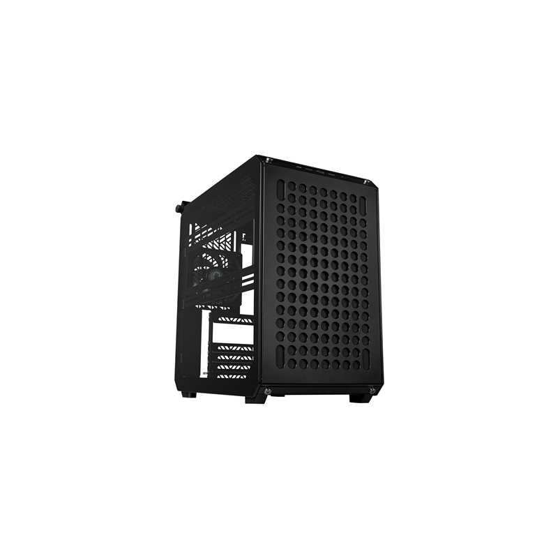 Cooler Master Qube 500 Flatpack, Black, Modular Mid-Tower w/ Tempered Glass Window, E-ATX/ATX/MicroATX/Mini-ITX