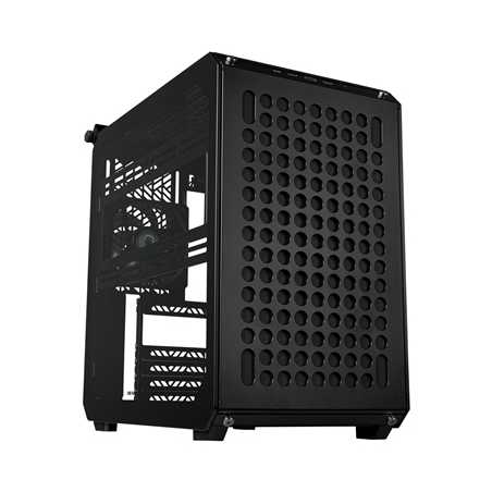 Cooler Master Qube 500 Flatpack, Black, Modular Mid-Tower w/ Tempered Glass Window, E-ATX/ATX/MicroATX/Mini-ITX