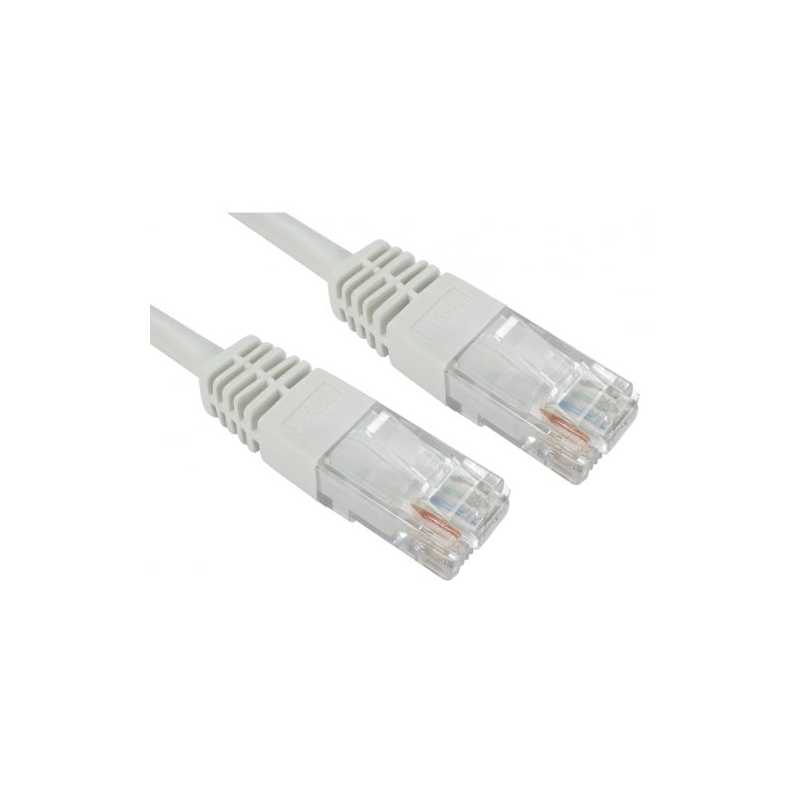 Spire Moulded CAT5e Patch Cable, Full Copper, 1.5 Metres, White