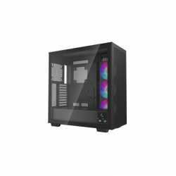 DeepCool Morpheus Case, Gaming, Black, Full Tower, 4 x USB 3.0 / 1 x USB Type-C, Tempered Glass Side Window Panel, 1x 420mm ARGB