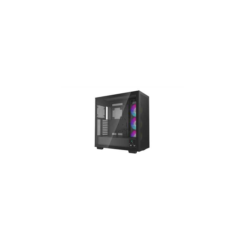 DeepCool Morpheus Case, Gaming, Black, Full Tower, 4 x USB 3.0 / 1 x USB Type-C, Tempered Glass Side Window Panel, 1x 420mm ARGB