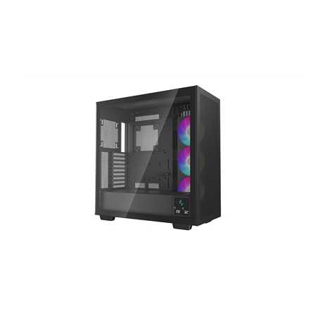 DeepCool Morpheus Case, Gaming, Black, Full Tower, 4 x USB 3.0 / 1 x USB Type-C, Tempered Glass Side Window Panel, 1x 420mm ARGB