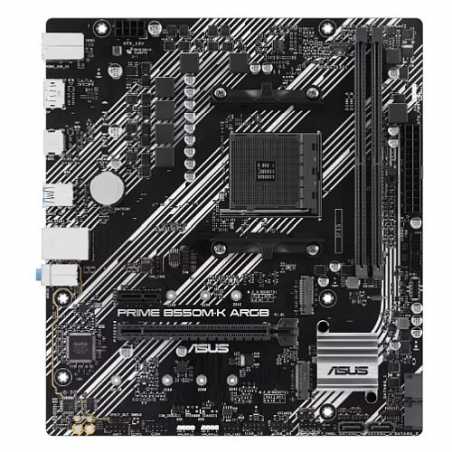 Asus PRIME B550M-K ARGB, AMD B550, AM4, Micro ATX, 2 DDR4, HDMI, DP, PCIe4, 2x M.2