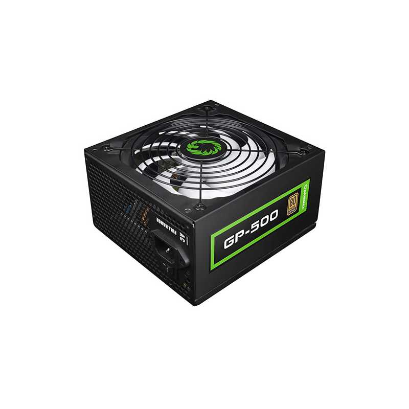 GM500 500W 80 Plus Bronze Modular Power Supply - GameMax UK