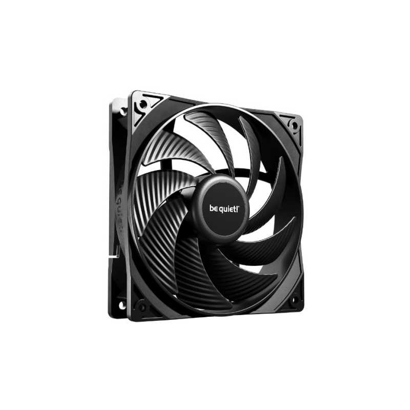 Be Quiet! BL106 Pure Wings 3 PWM High Speed 12cm Case Fan, Rifle Bearing, Black, 2100 RPM, Ultra Quiet